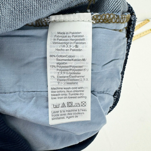 J. Crew Crewcuts Kids New Fit Drawstring Stretch Jean Size 12 Blue - Picture 7 of 10